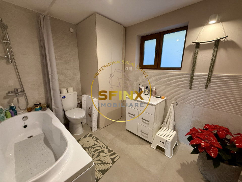 Casa moderna 5 camere Drajna de Sus,  teren generos si pomi fructiferi