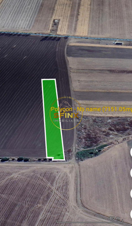 Teren extravilan de vanzare – Moara Vlasiei, Gagu, Ilfov – 7.151 mp