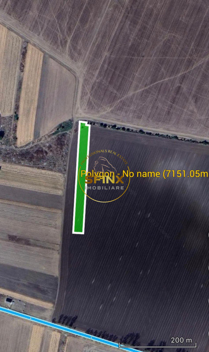 Teren extravilan de vanzare – Moara Vlasiei, Gagu, Ilfov – 7.151 mp