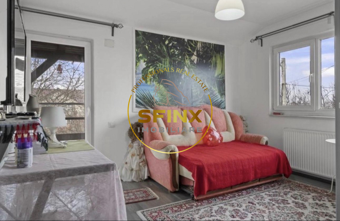 5 camere, 4 locuri parcare in garaj-vila cocheta Balotesti 