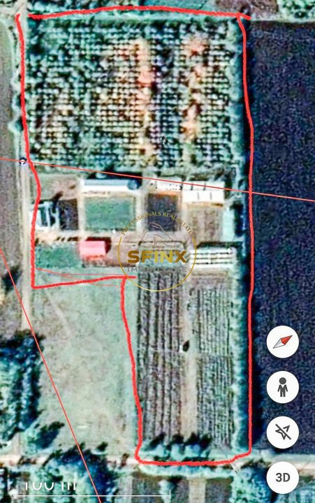 De vanzare ferma Calarasi in stare de conservare - sere - livada 