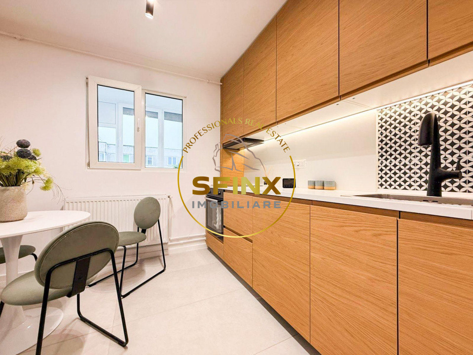 3 camere, Militari, centrală termica, renovat 2025, mobilat-utilat totul nou