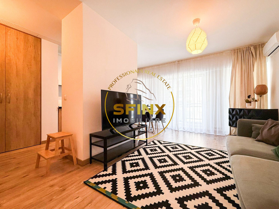 2 camere, 2 locuri parcare, Belvedere Residence, mobilat, utilat.