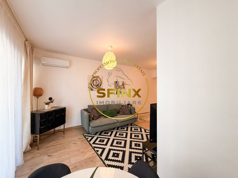 2 camere, 2 locuri parcare, Belvedere Residence, mobilat, utilat.