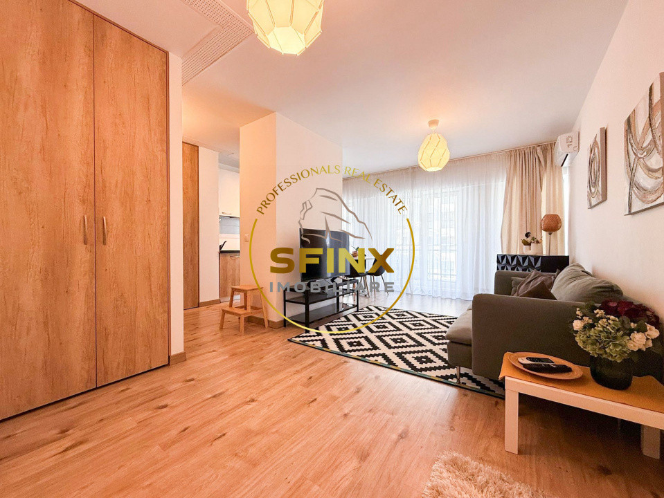 2 camere, 2 locuri parcare, Belvedere Residence, mobilat, utilat.