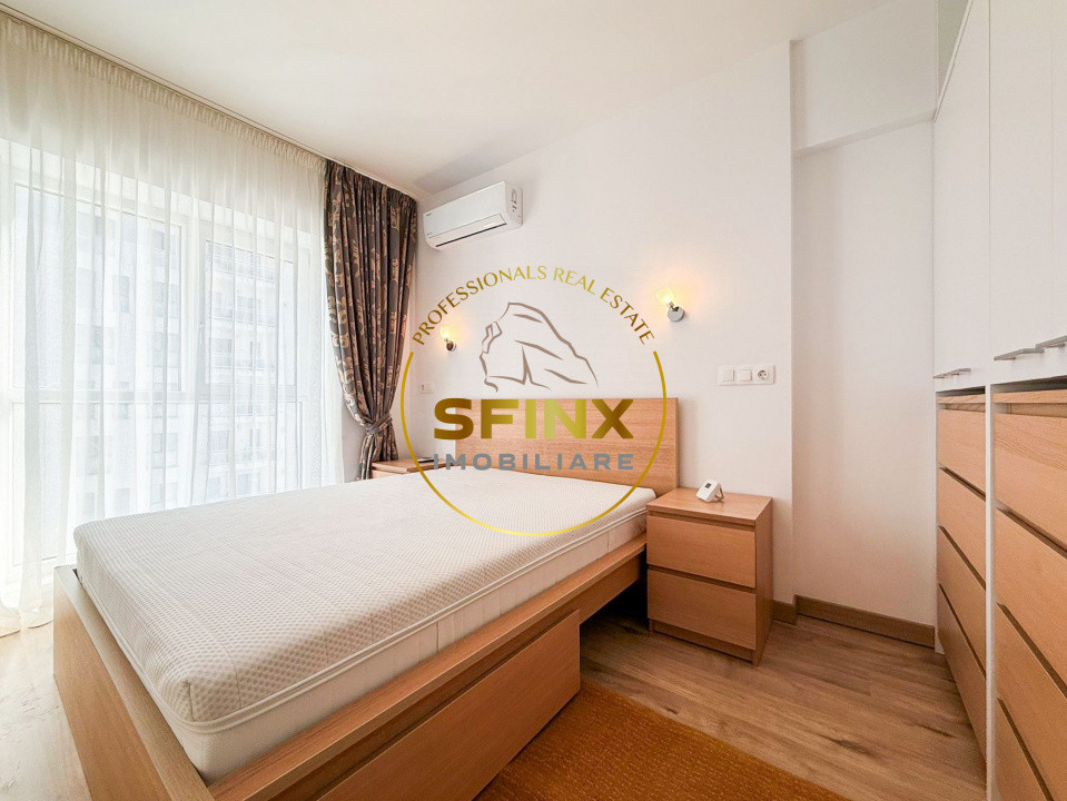 2 camere, 2 locuri parcare, Belvedere Residence, mobilat, utilat.