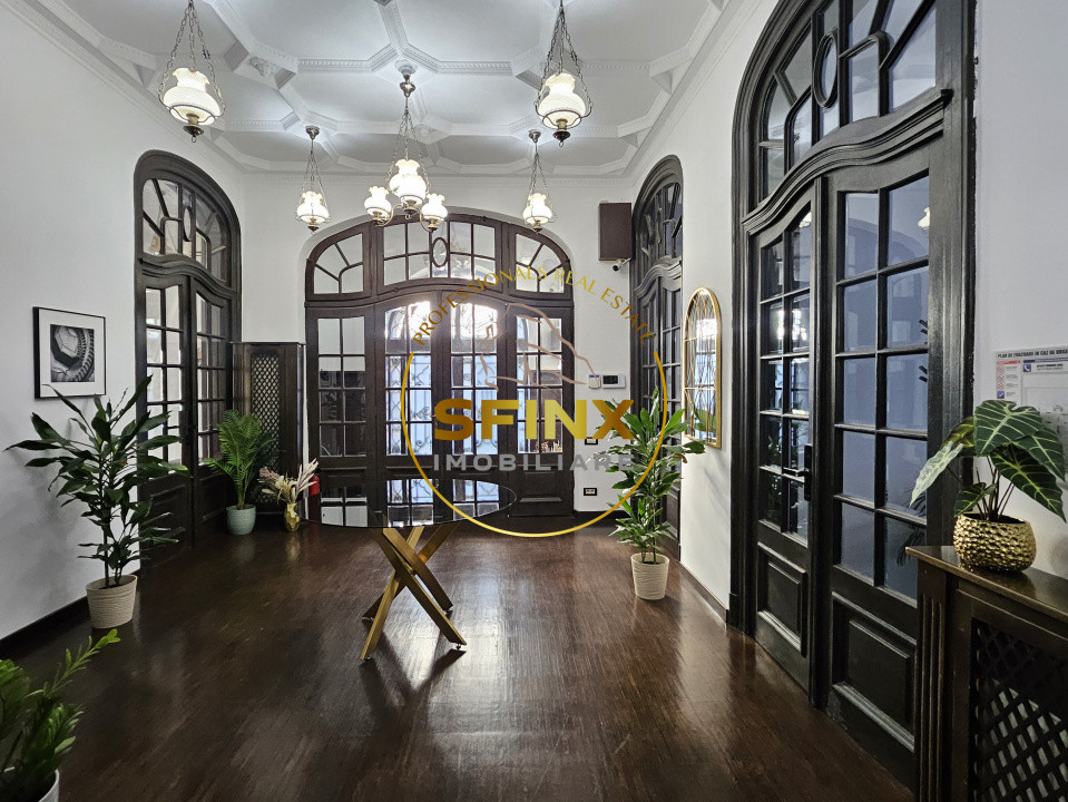 Cismigiu, inchiriere vila interbelica renovata, curte mare, parcare