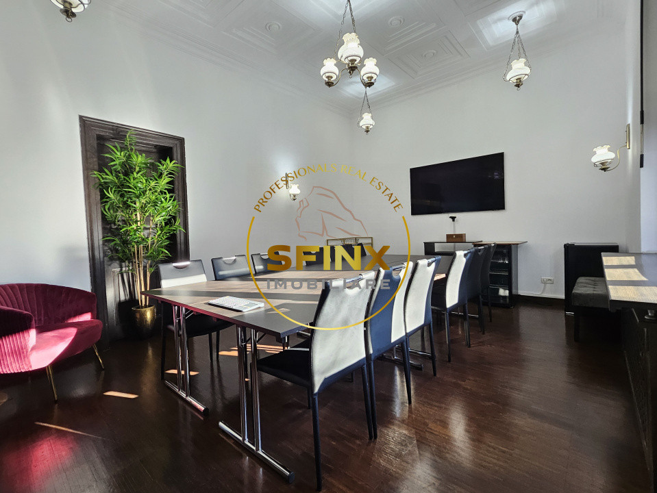 Cismigiu, inchiriere vila interbelica renovata, curte mare, parcare