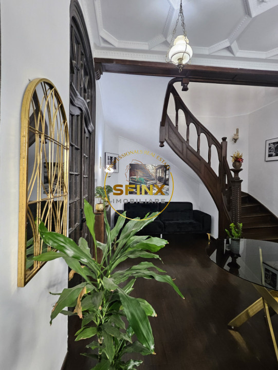 Cismigiu, inchiriere vila interbelica renovata, curte mare, parcare