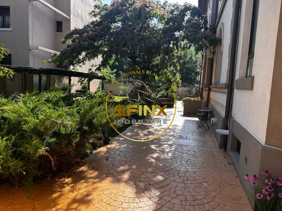 Cismigiu, inchiriere vila interbelica renovata, curte mare, parcare