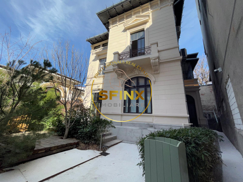 Universitate, inchiriere pentru birou, apartament in vila interbelica renovata