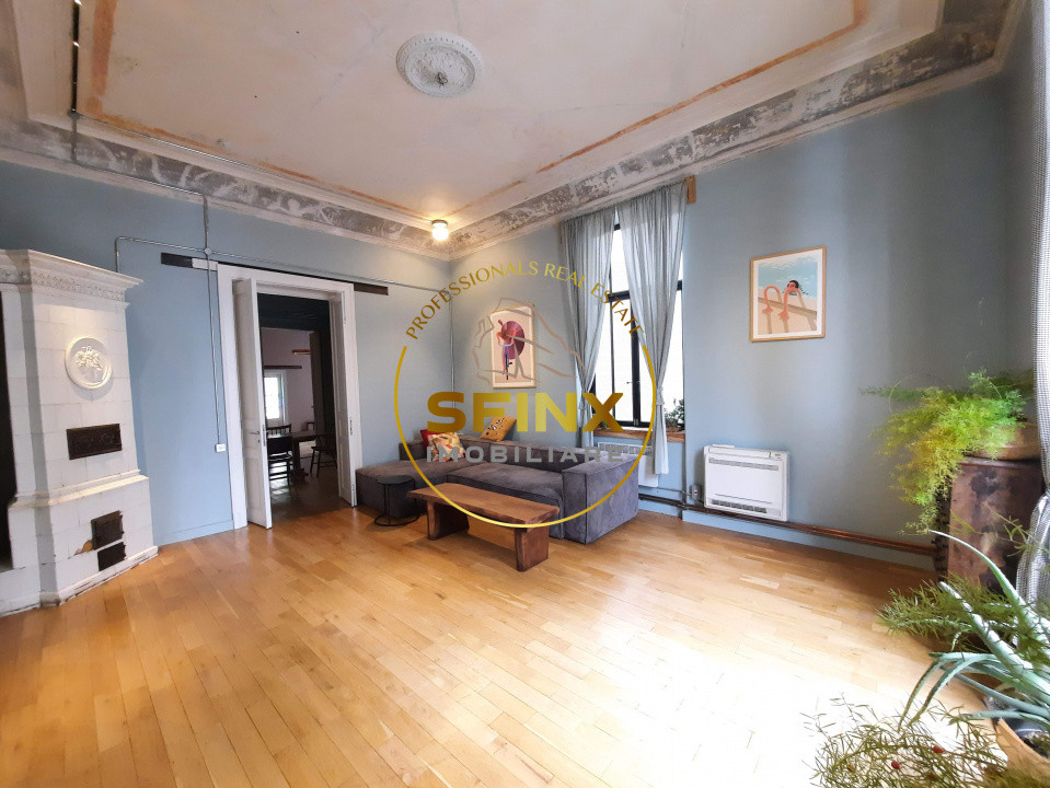 Universitate, inchiriere pentru birou, apartament in vila interbelica renovata