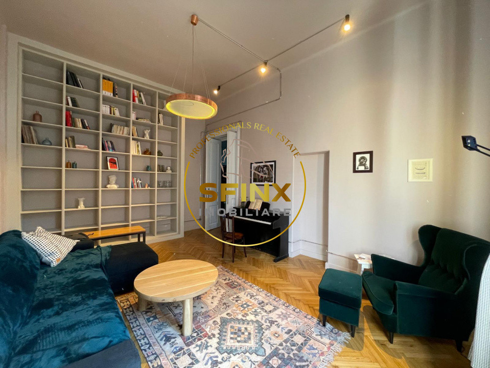 Universitate, inchiriere pentru birou, apartament in vila interbelica renovata