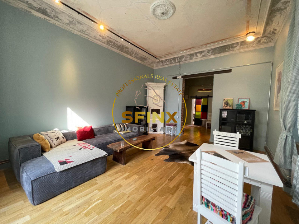 Universitate, inchiriere pentru birou, apartament in vila interbelica renovata