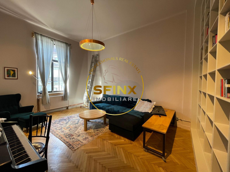 Universitate, inchiriere pentru birou, apartament in vila interbelica renovata