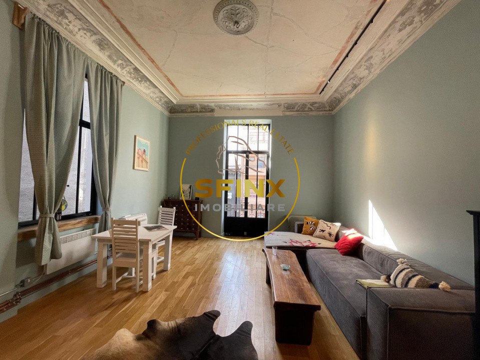 Universitate, inchiriere pentru birou, apartament in vila interbelica renovata