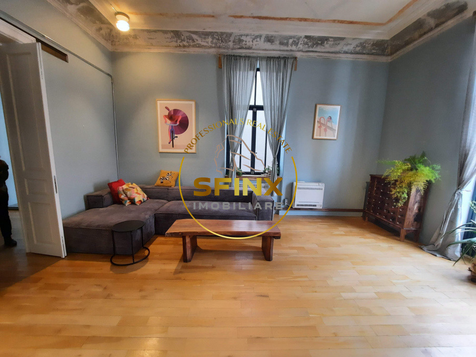 Universitate, inchiriere pentru birou, apartament in vila interbelica renovata