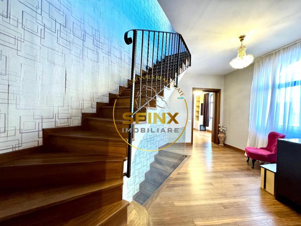 Inchiriere-Casa eclectica inceput de sec XX, zona Foisorului de Foc,4 niveluri