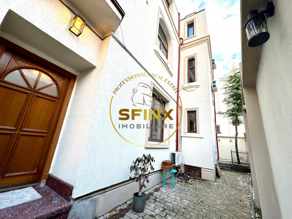 Inchiriere-Casa eclectica inceput de sec XX, zona Foisorului de Foc,4 niveluri