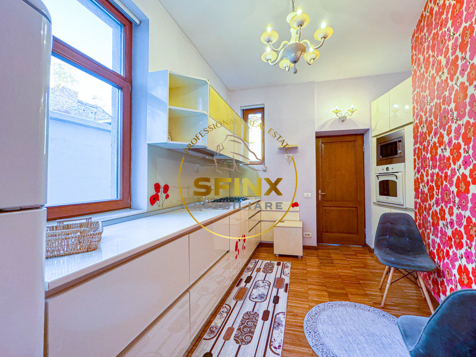 Inchiriere-Casa eclectica inceput de sec XX, zona Foisorului de Foc,4 niveluri