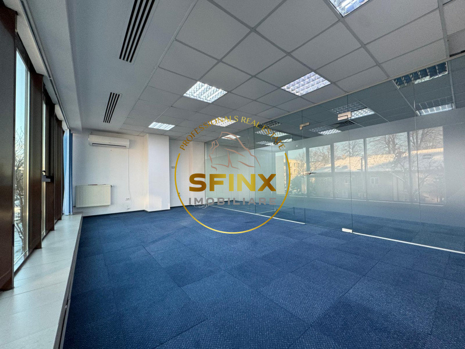 Barbu Vacarescu-Spatiu birouri luminos, frumos amenajat, foarte accesibil