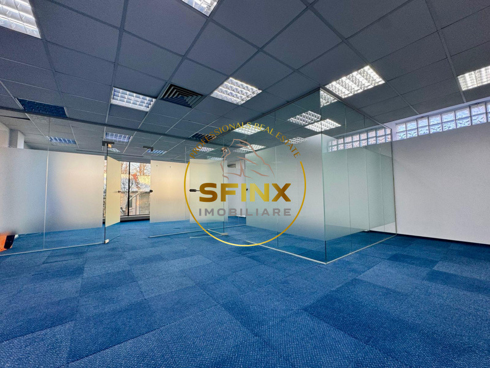 Barbu Vacarescu-Spatiu birouri luminos, frumos amenajat, foarte accesibil