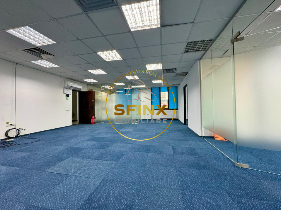 Barbu Vacarescu-Spatiu birouri luminos, frumos amenajat, foarte accesibil