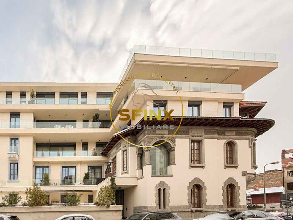 3 camere premium, Gradina Icoanei, terasa 40 mp, 243 mp, 1 loc de parcare