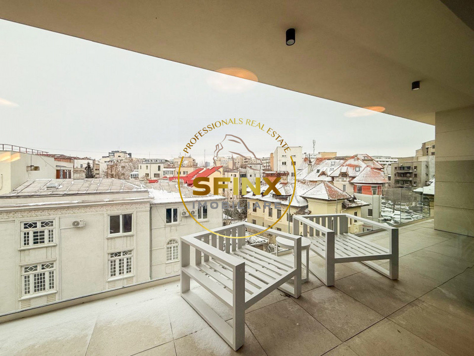 3 camere premium, Gradina Icoanei, terasa 40 mp, 243 mp, 1 loc de parcare