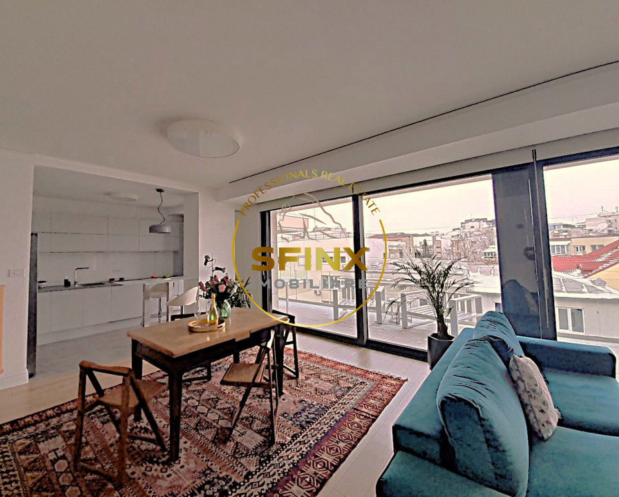 3 camere premium-Parcul Ioanid, terasa 40 mp, 143 mp, 1 loc de parcare