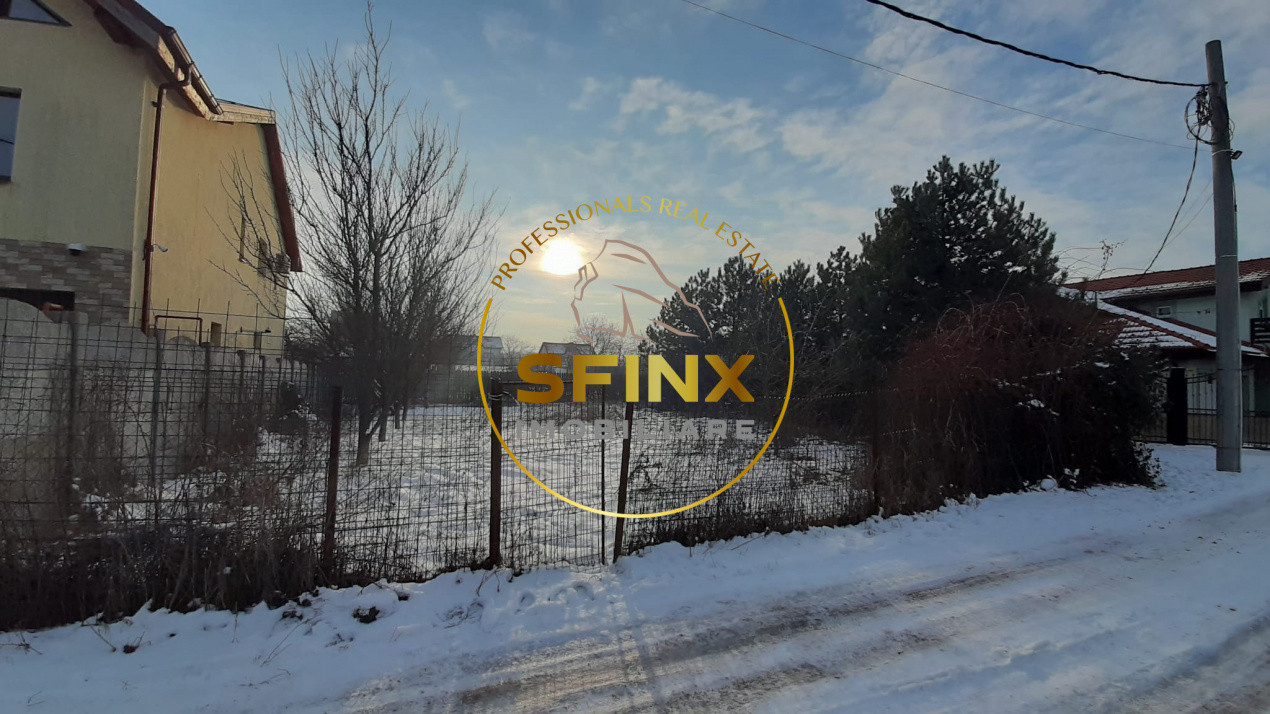 Comision 0%! Teren intravilan Voluntari 473 mp front 20 m utilitati 