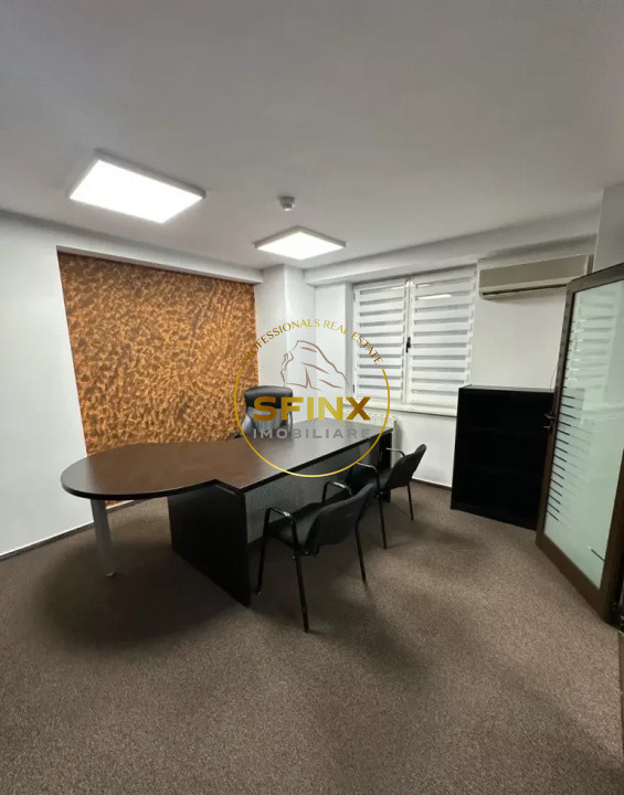 Spațiu birouri Națiunile Unite 100 mp renovat mobilat