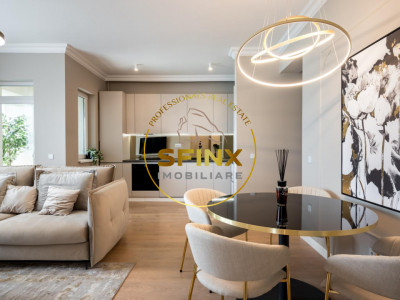 2 camere, zona Aerogării-Baneasa, bloc 2021, totul nou