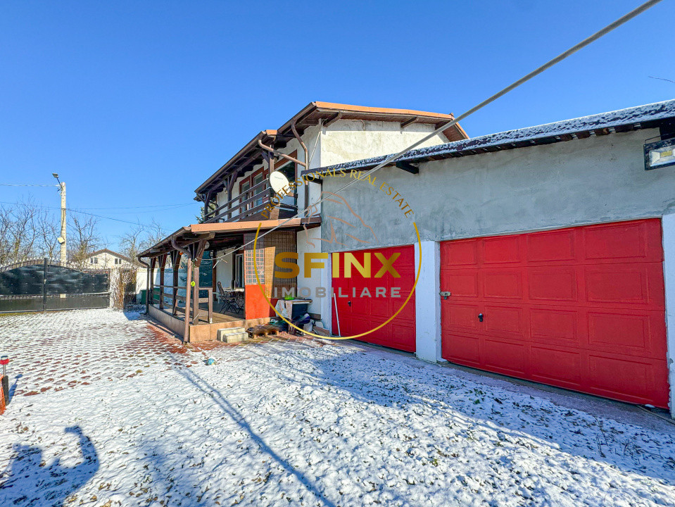 Vila cocheta -  5 camere - teren de 562mp - Balotesti 