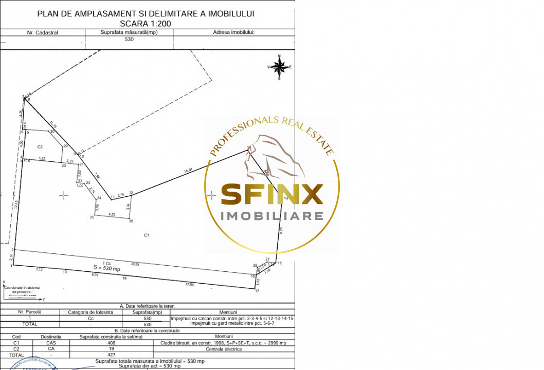 Cladire S-P-5E+TERASA-UNIRII-2305,69 mp -2 minute de metrou D. Cantemir