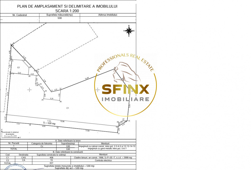 Cladire S-P-5E+TERASA-UNIRII-2305,69 mp -2 minute de metrou D. Cantemir