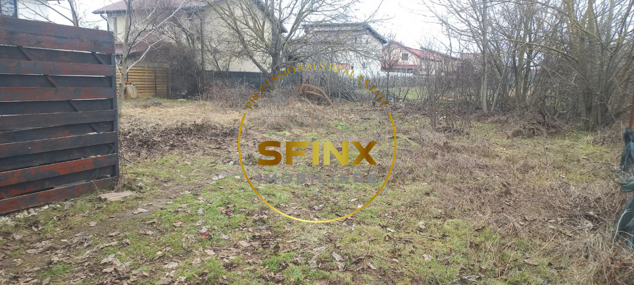 Teren intravilan 438 mp central Comuna Berceni, gaz, electricitate