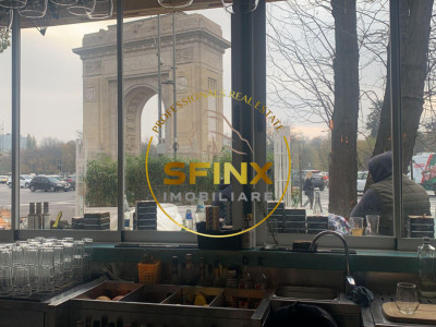 Arcul de Triumf - Restaurant pozitie unicat  448 mp, comision zero