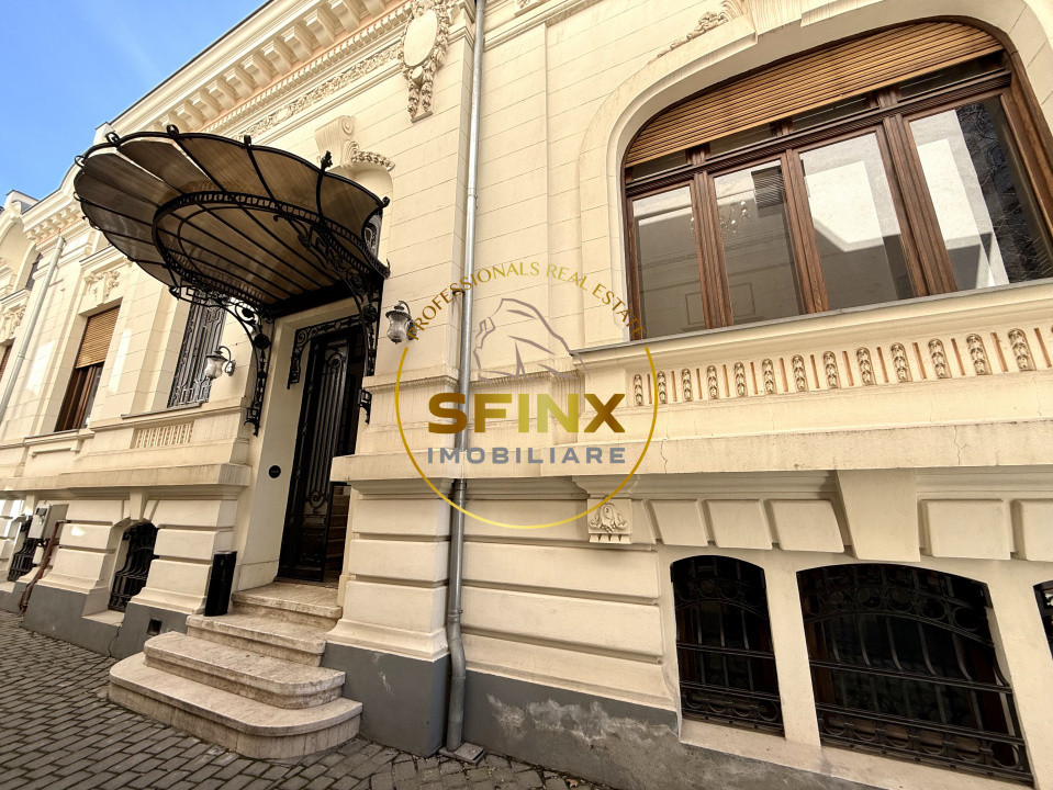 VILĂ INTERBELICĂ DE REPREZENTARE – ULTRACENTRAL,  648 MP | ARHITECTURĂ DEOSEBITA