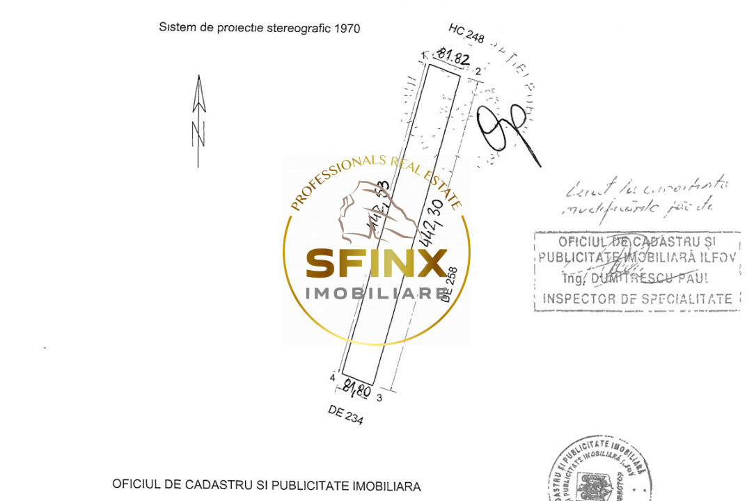 Teren intravilan arabil 36.000 mp Creata Dascalu IF