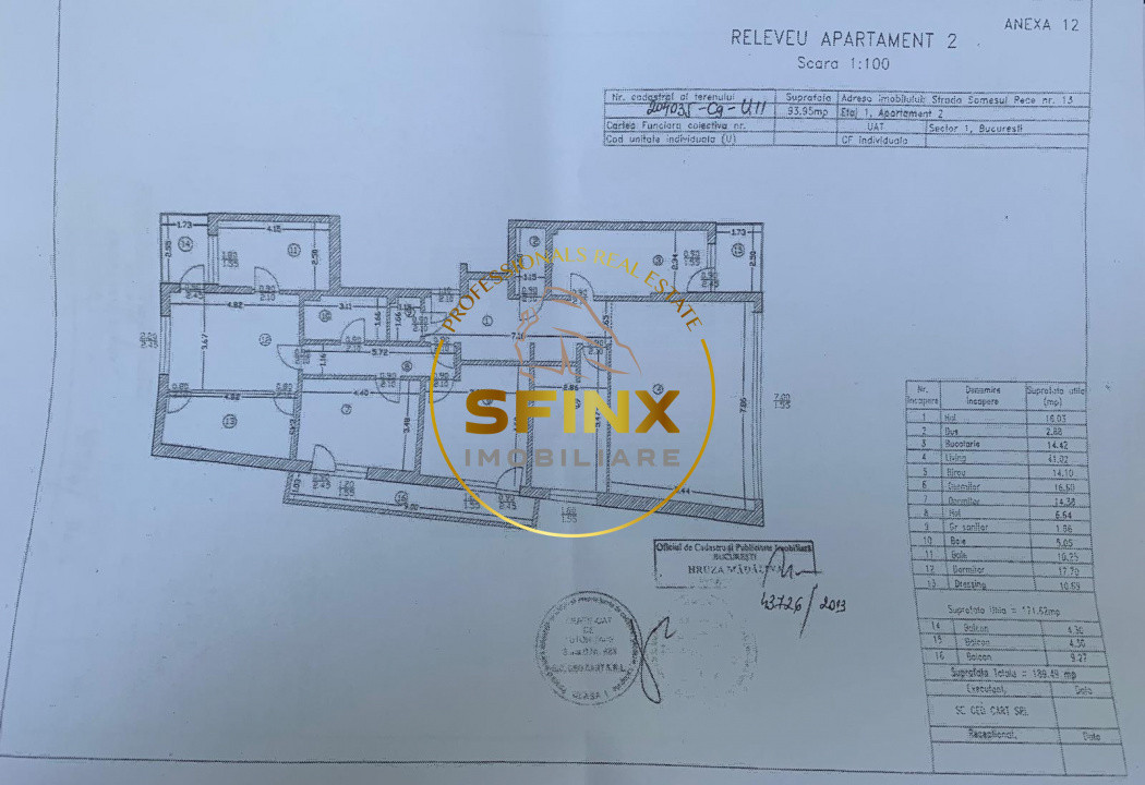 5 camere | Baneasa | 170mp | 2 locuri de parcare 