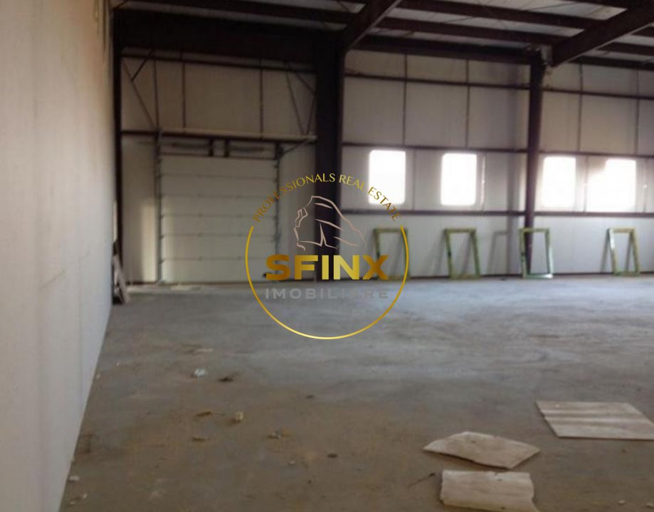 Zona Odai Mogosoaia - Hala 330 mp - înălțime 7 m - platforma betonata