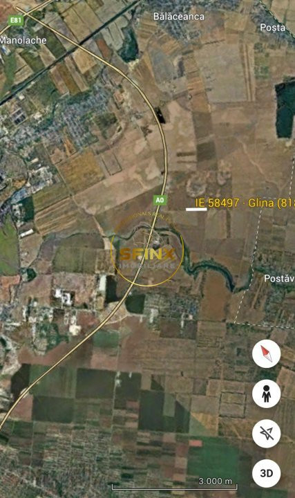 Teren agricol intravilan Glina