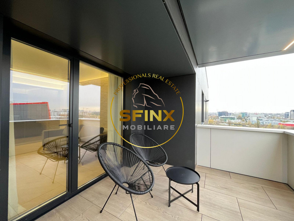 Apartament 2 camere | Cortina North | terasa spatioasa | parcare subterana 