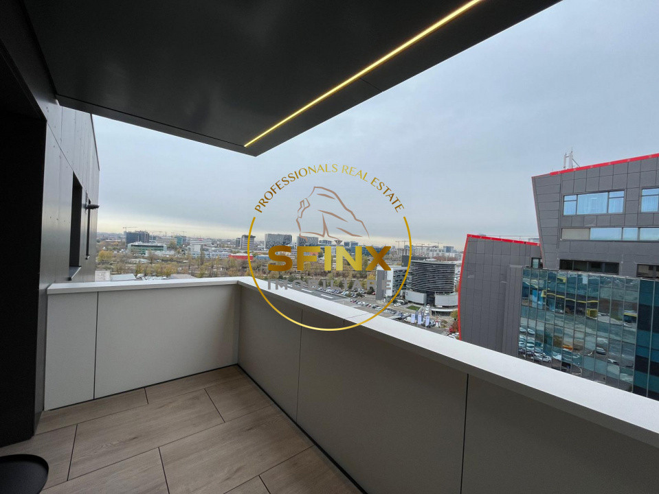 Apartament 2 camere | Cortina North | terasa spatioasa | parcare subterana 