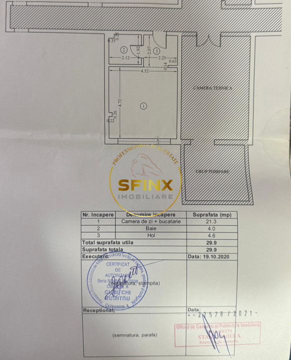 Garsoniera | Open space | Timisoara | Bloc 2021 