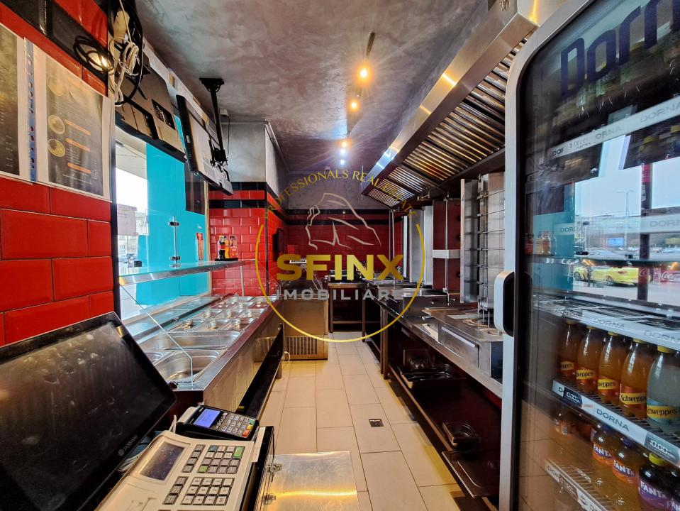 Spatiu Comercial Gara de Nord | Fast food | Saormerie utilata | Vad intens