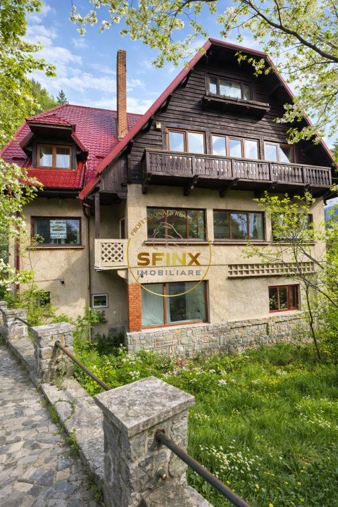 Sinaia, vila interbelica somptuoasa, necesita renovare, oportunitate