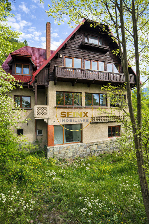 Sinaia, vila interbelica somptuoasa, necesita renovare, oportunitate