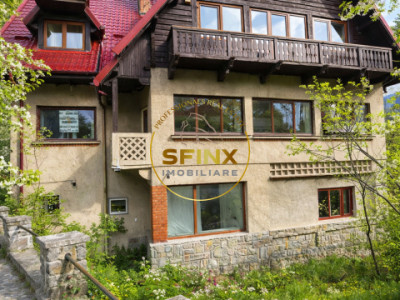 Sinaia, vila interbelica somptuoasa, necesita renovare, oportunitate